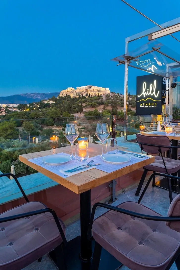Hill Athens Rooftop Restaurant