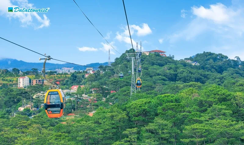 Dalat Cable Car Tourist Area