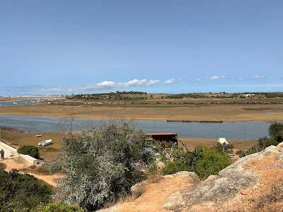 Alvor Estuary River