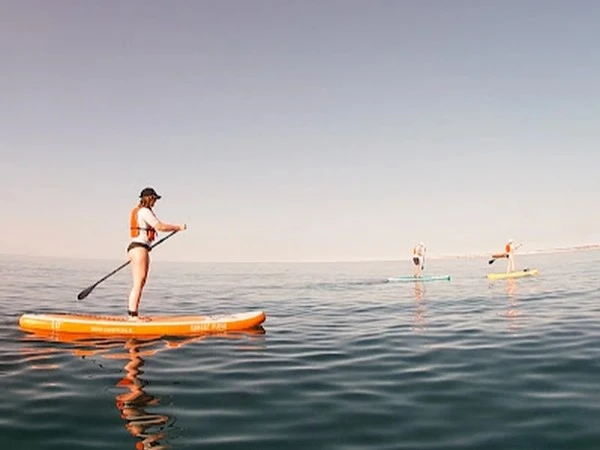 Stand up paddle boarding in Ferragudo