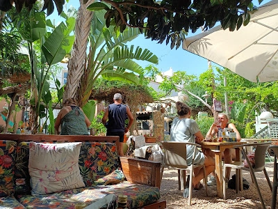 The Garden Restaurant seating area in Lagos