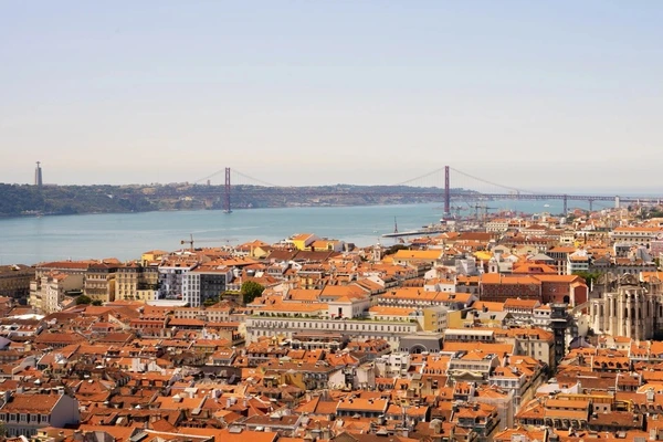 Lisbon Region Aerial View