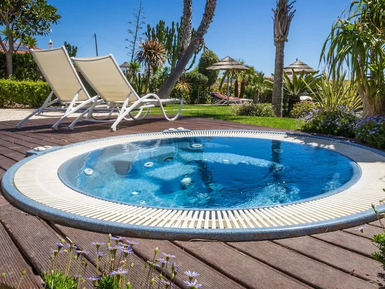 A tranquil and modern hotel swimming pool in Sagres at Moreta View Boutique Bed & Breakfast