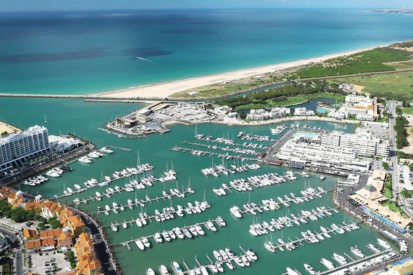 Vilamoura Portugal Aerial View of Marina